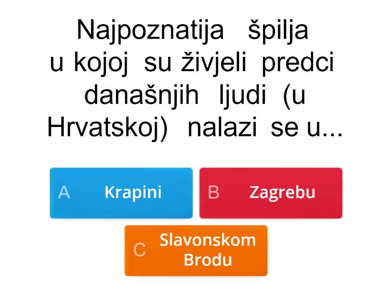 Hrvati U Novoj Domovini - Quiz