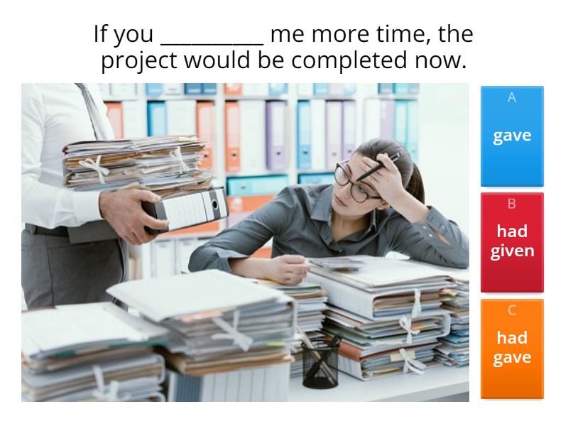 B2 4 Mixed Conditionals Quiz