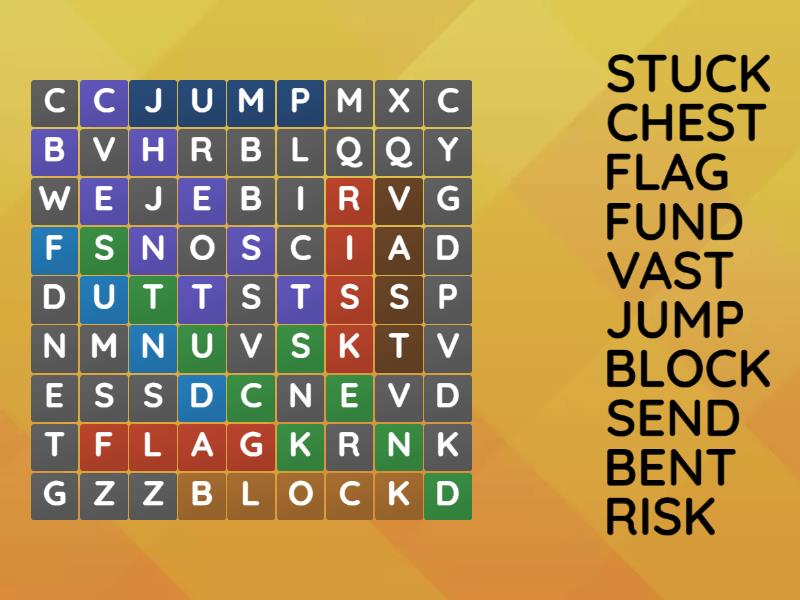 Wilson 2.2 Blends - Wordsearch