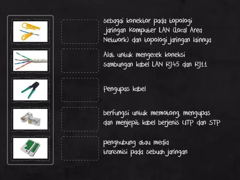 Instalasi Jaringan Komputer - Match up