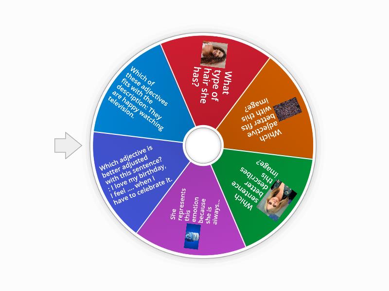 Questions wheel - Rueda aleatoria