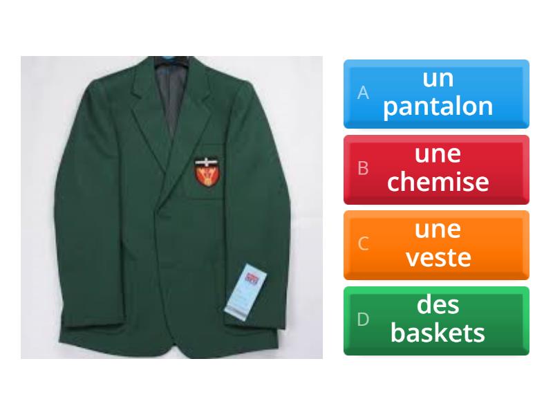 French school uniform Quiz