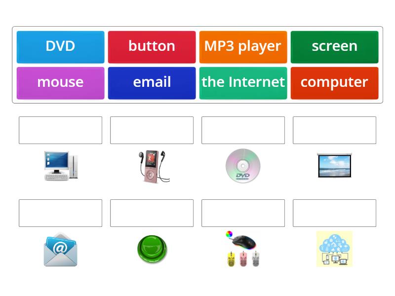 Kids Box 4 Unit 6 Technologies - Une las parejas