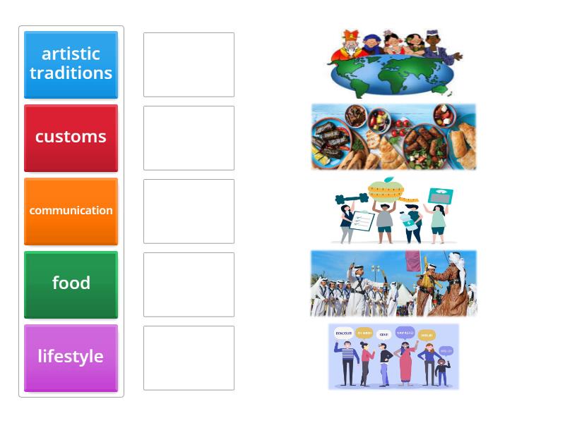 match aspect of culture - Match up