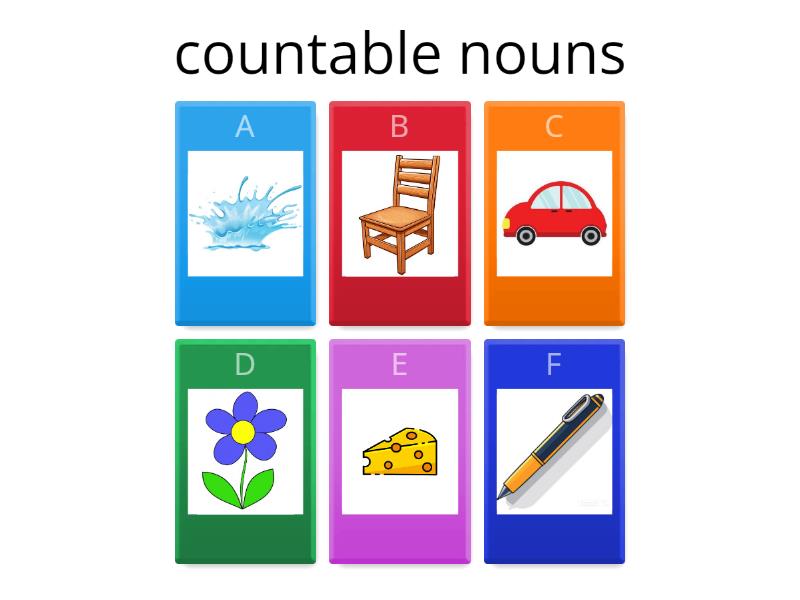 Countable And Uncountable Nouns - Cuestionario