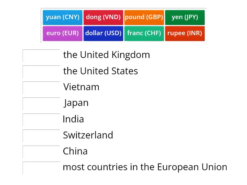 Currency Match Up