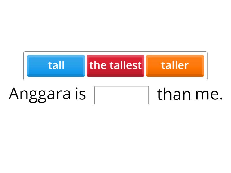 CHANGE THE DEGREE OF COMPARISON visual data 2