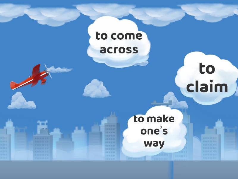 Starlight 8 Module 4a Vocabulary Game - Airplane