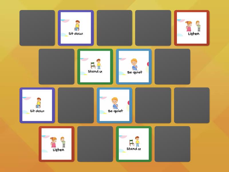 Daily commands! - Matching pairs