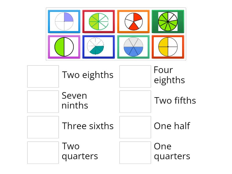 Fractions - Match up