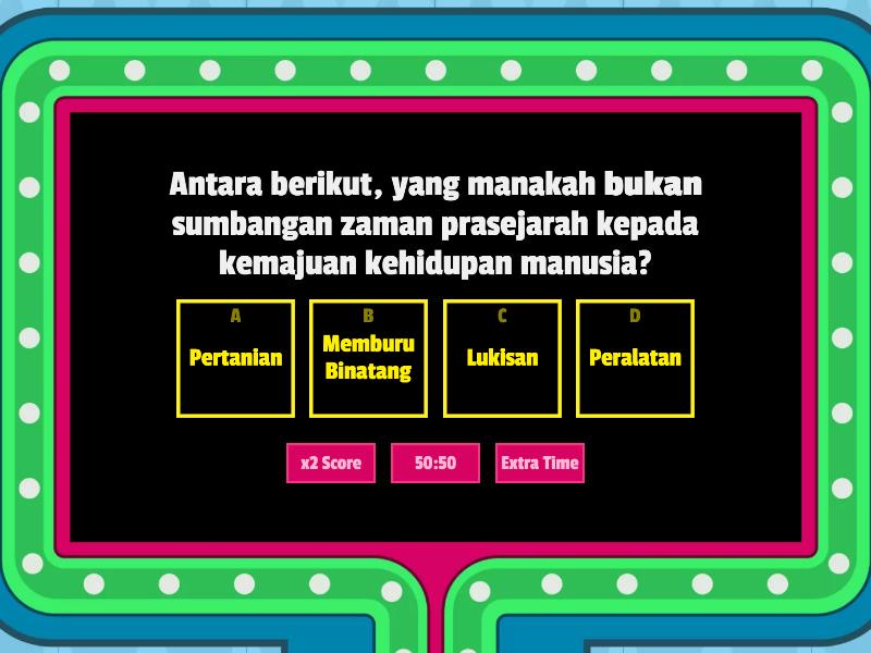 Kesinambungan Sumbangan Zaman Prasejarah Dan Zaman Prasejarah Di ...