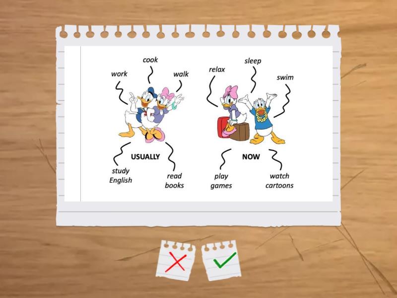 Tenses Elementary Flash Cards