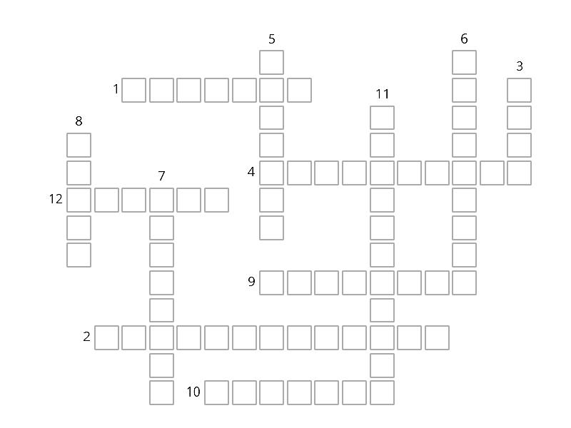 traditions words Crossword