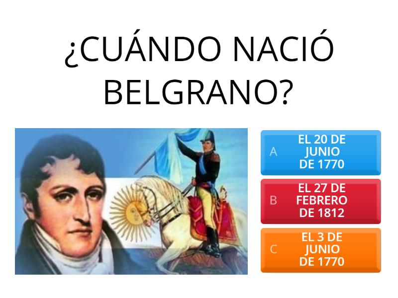 BELGRANO 2DO GRADO - Quiz