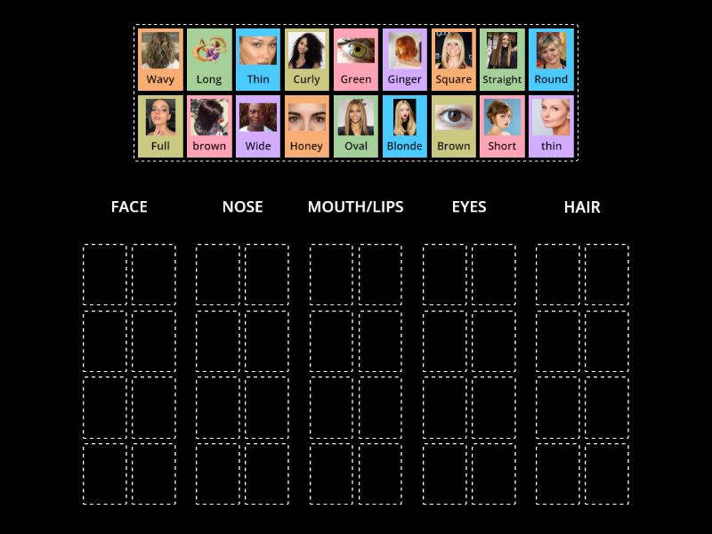 PHYSICAL APPEARANCE - Ordenar por grupo