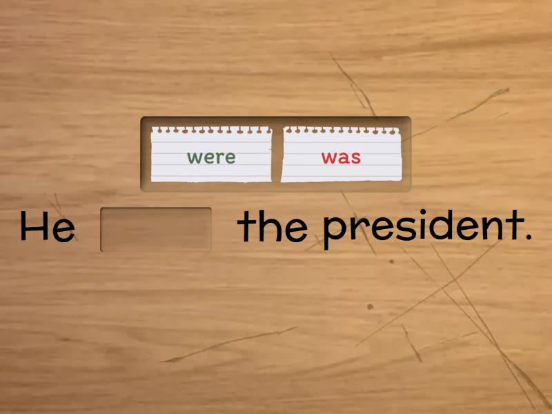 Lesson 39 was/were - Complete the sentence