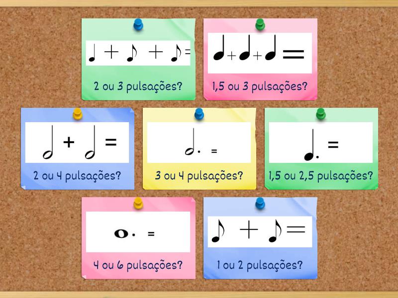 Matemática na música - Flip tiles