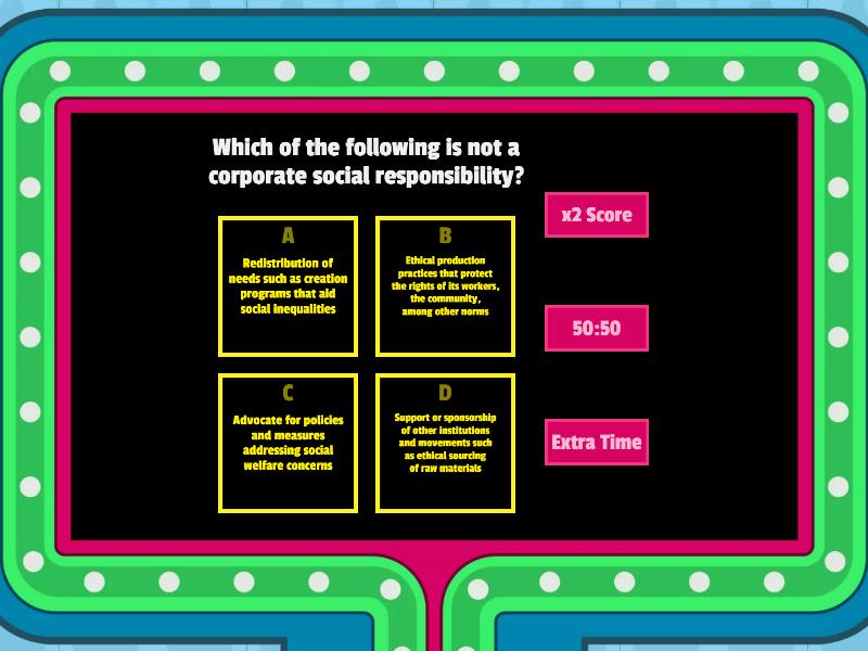4th Quarter Examination Review - CESC - Gameshow quiz