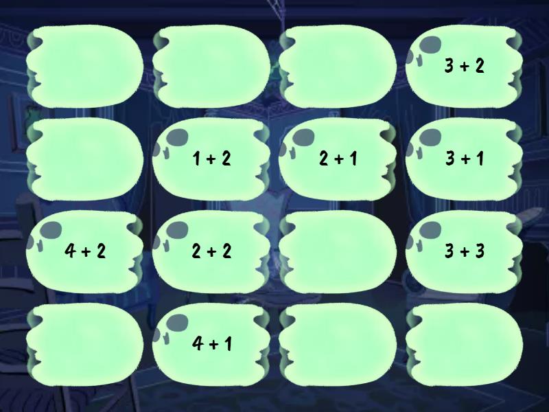 Equivalent number sentences - Matching pairs