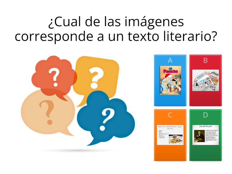 Textos No Literarios - Quiz