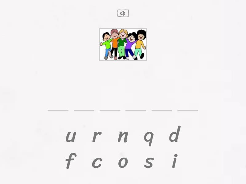 Family - Spell the word