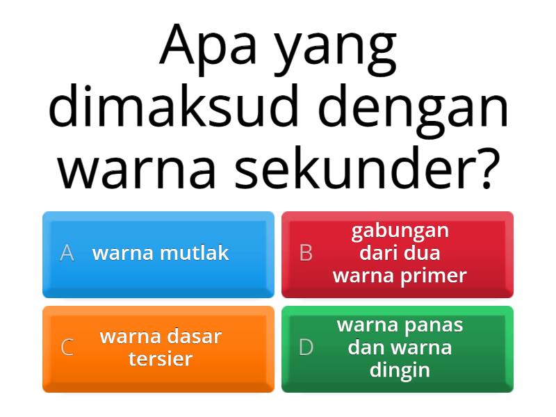 Teori Warna - Quiz