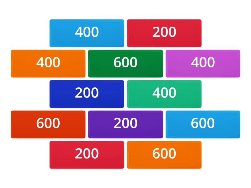 Имя прилагательное - Перевернуть плитки