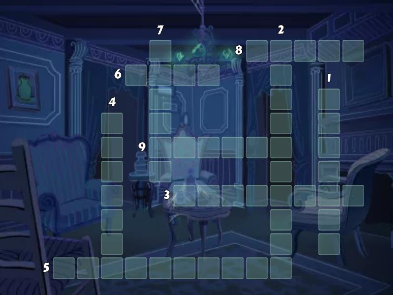 House. Rooms Crossword