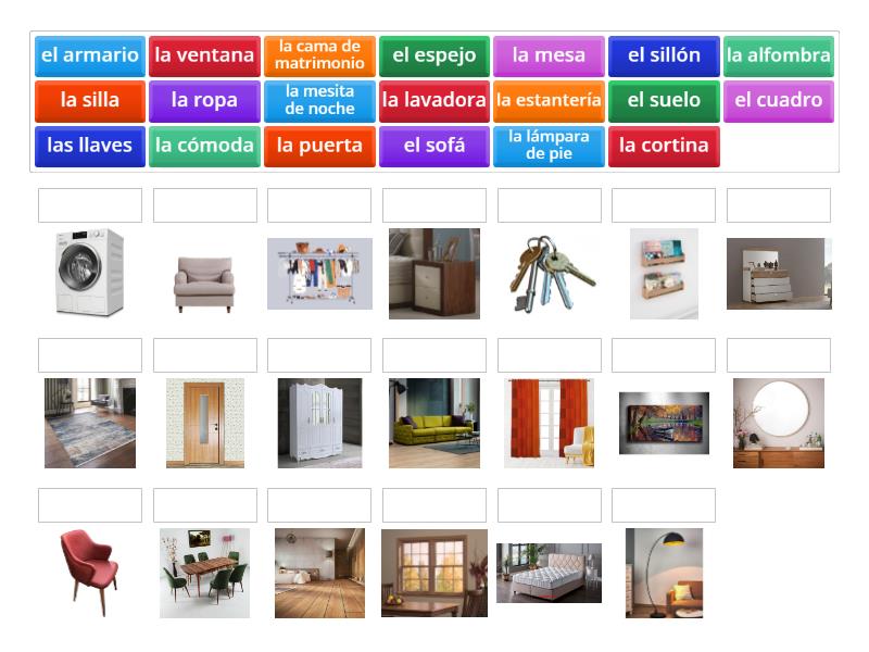 Unidad 3 _Vocabulario - Une las parejas