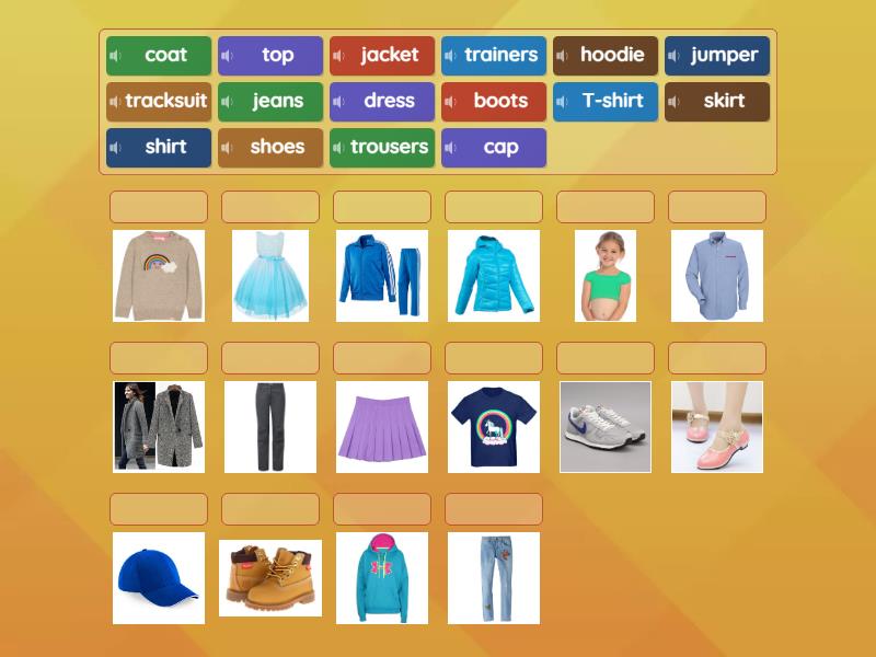 Go Getter 1 2.1 Clothes - Match up