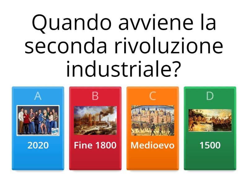 Seconda Rivoluzione Industriale - Quiz