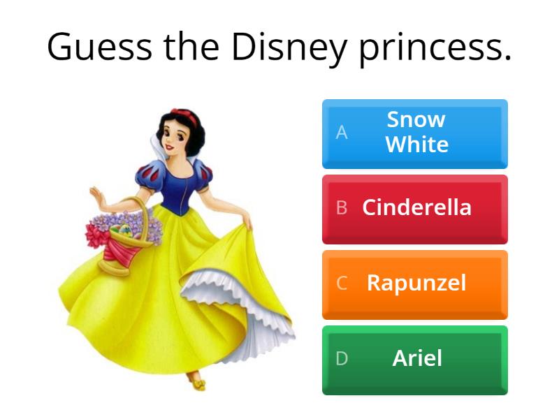 Disney princesses - Quiz