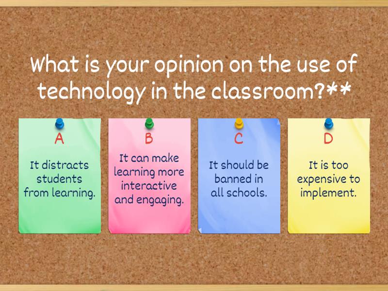 Post test opinion part 1 Quiz