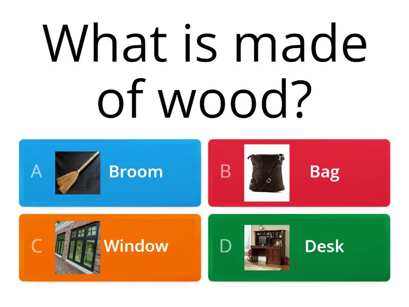 Lesson 1: What is it made of? - Quiz