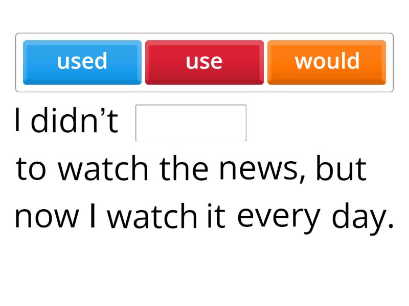 Exercise 5 - Complete the sentence
