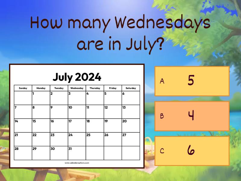 July 2024 Quiz