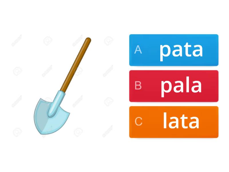 PALABRAS SIMPLES CON ALTERNATIVAS - Quiz