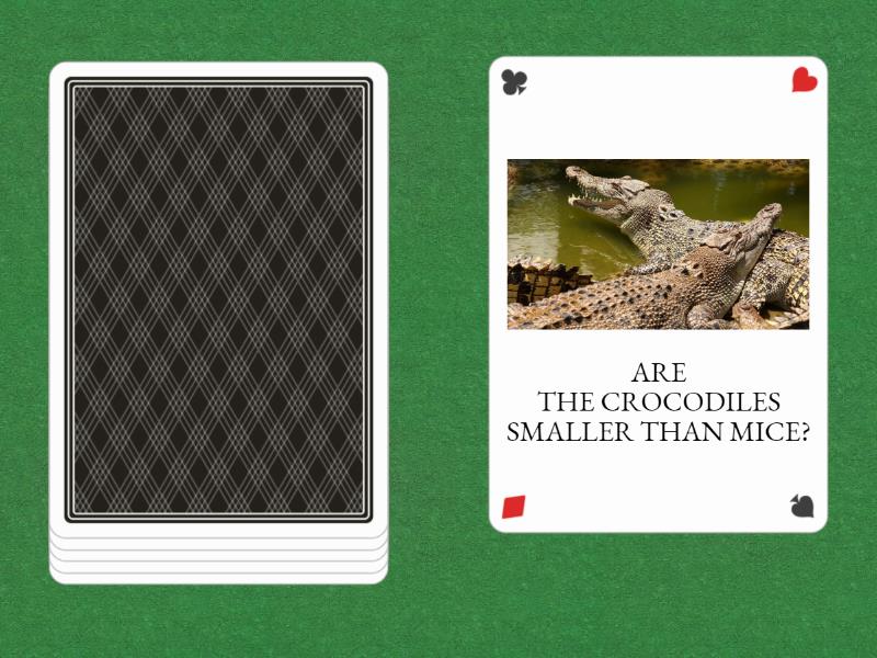 LOOK 2. COMPARATIVES - Random cards