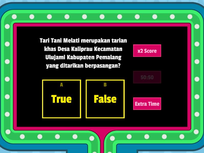 Tarian Nusantara - Gameshow Quiz