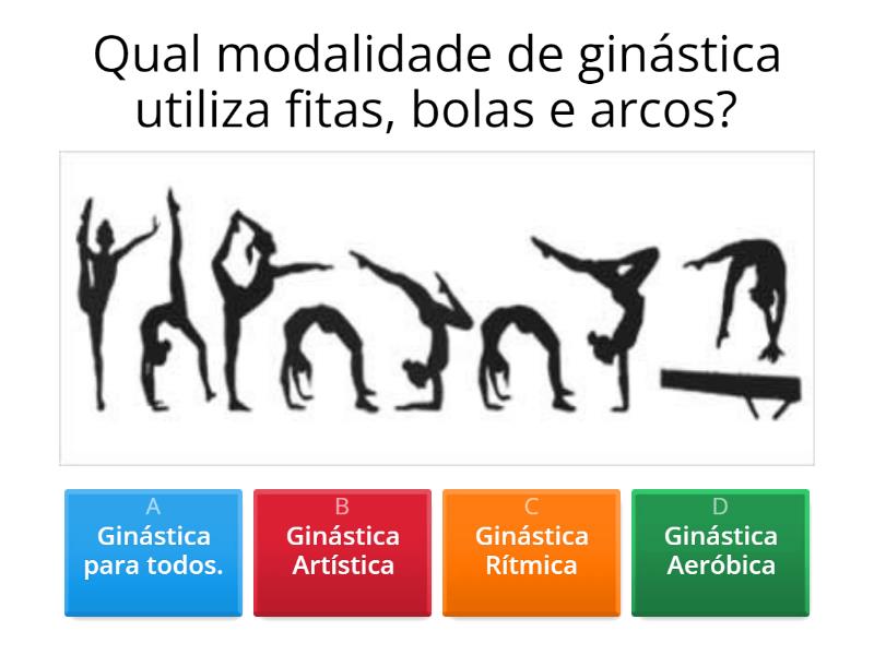 historia da Ginástica e suas modalidades - Quiz
