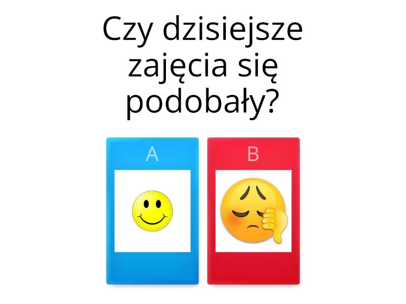 Ewaluacja Zajęć - Quiz