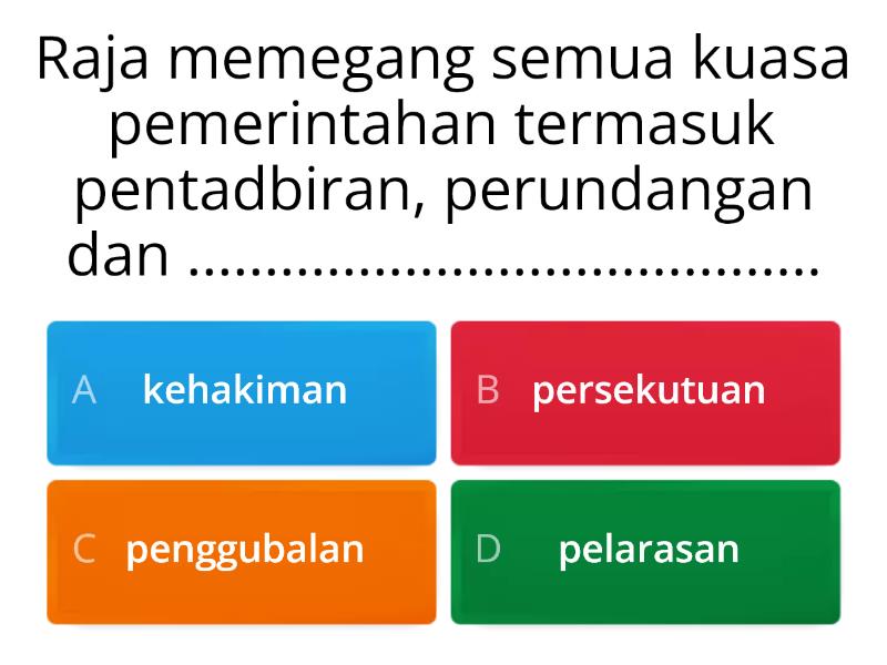 SEJARAH BAB 3 RAJA BERPELEMBAGAAN DAN DEMOKRASI BERPARLIMEN TINGKATAN 5 ...