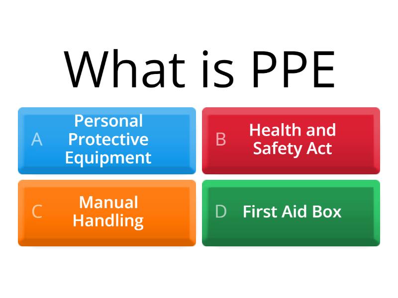 Health and Safety Mock Test Quiz