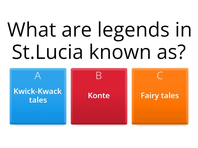 Folklore in the Caribbean Quiz