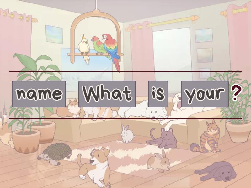 AS1 U1 Speaking phrases Unjumble