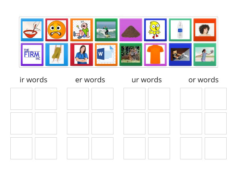 Spelling List #17 OL - Group sort