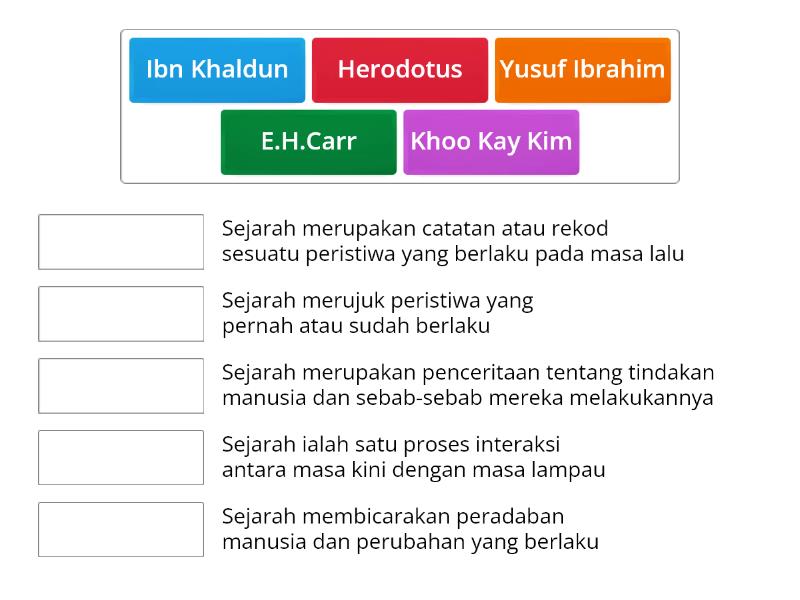 PENGERTIAN SEJARAH BERDASARKAN PANDANGAN SEJARAWAN - Match Up