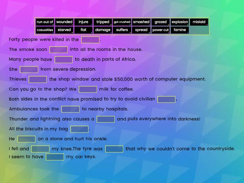 Global and minor problems. English vocabulary in Use. Upper-inter ...