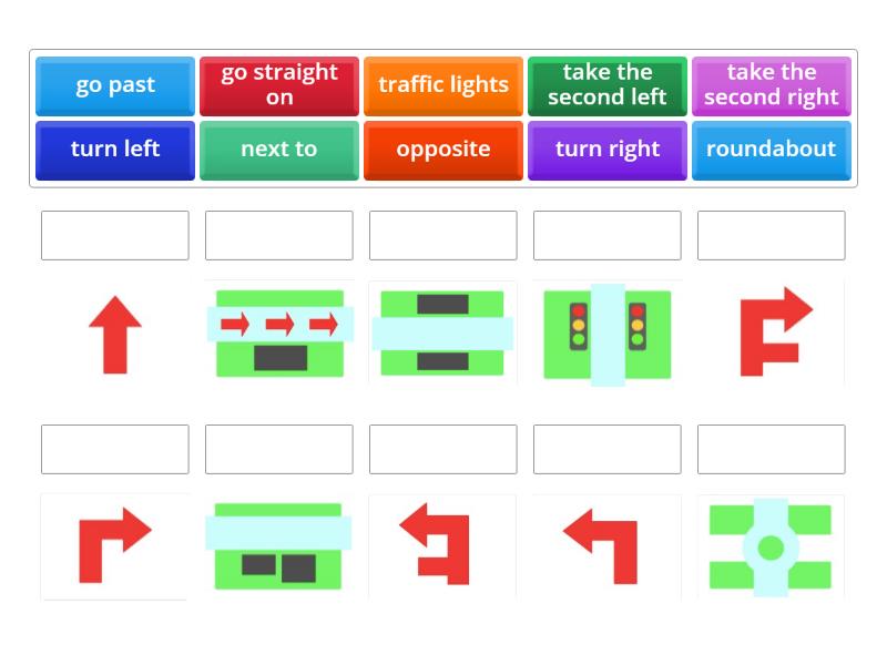 Giving Directions - Match up