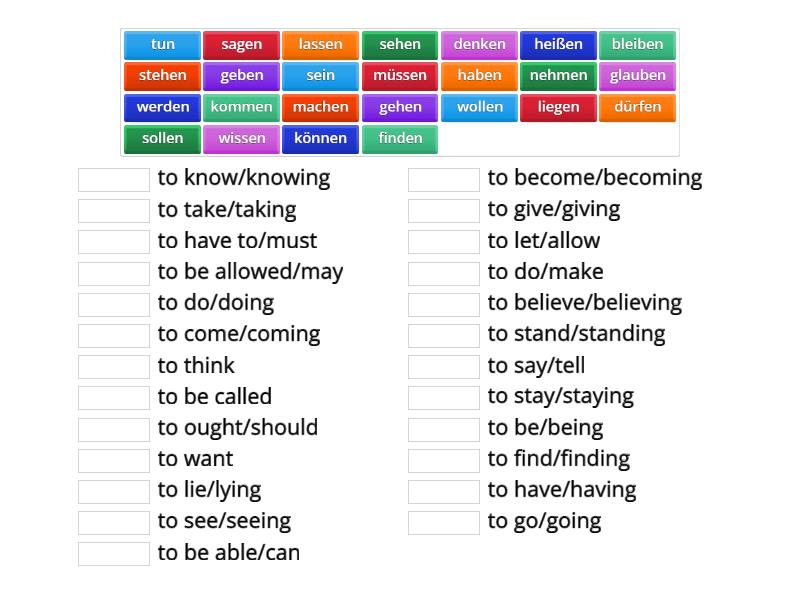 25-most-common-german-verbs-match-up